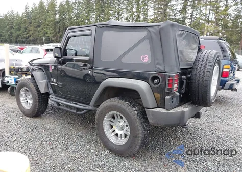 2009 Jeep Wrangler X из США, поврежденный, VIN 1J4FA241X9L700734